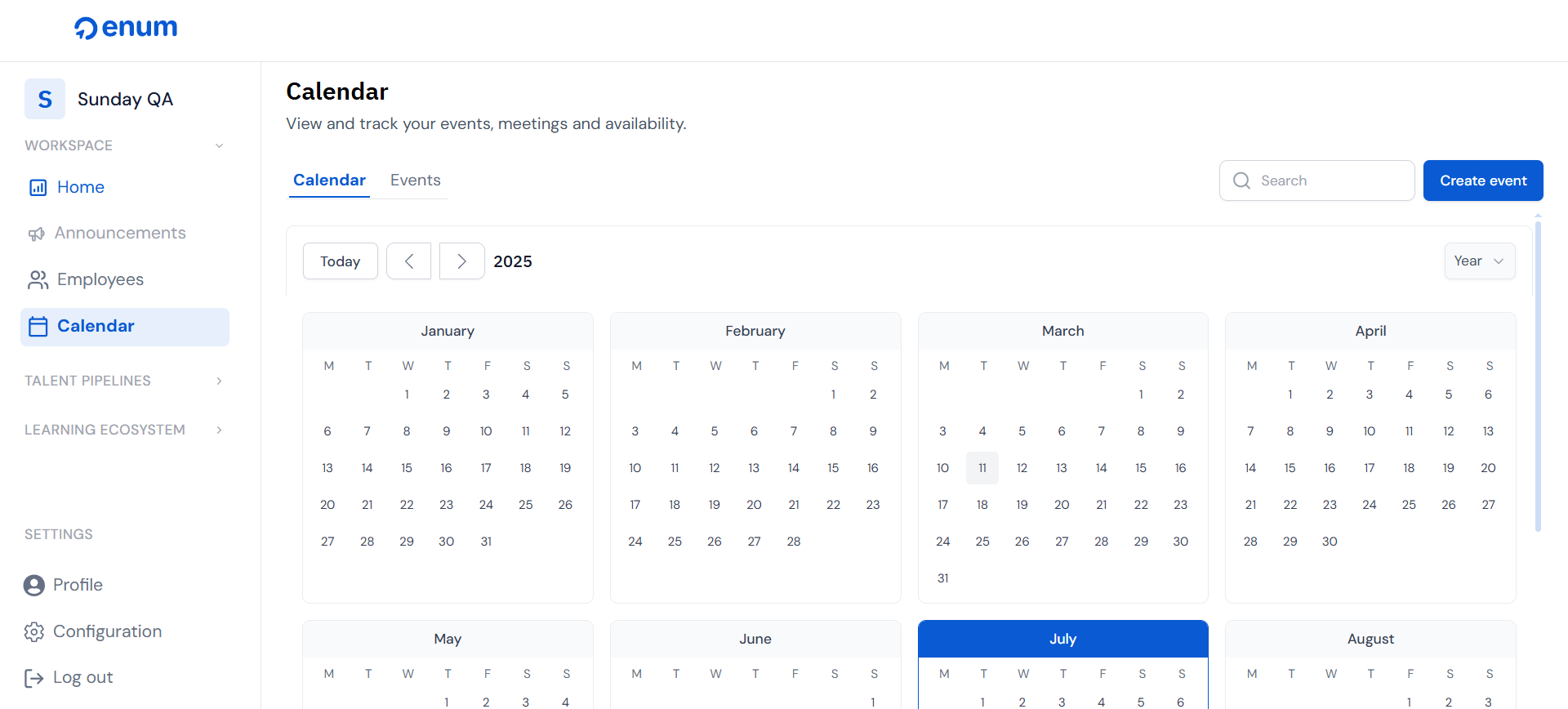 event Application