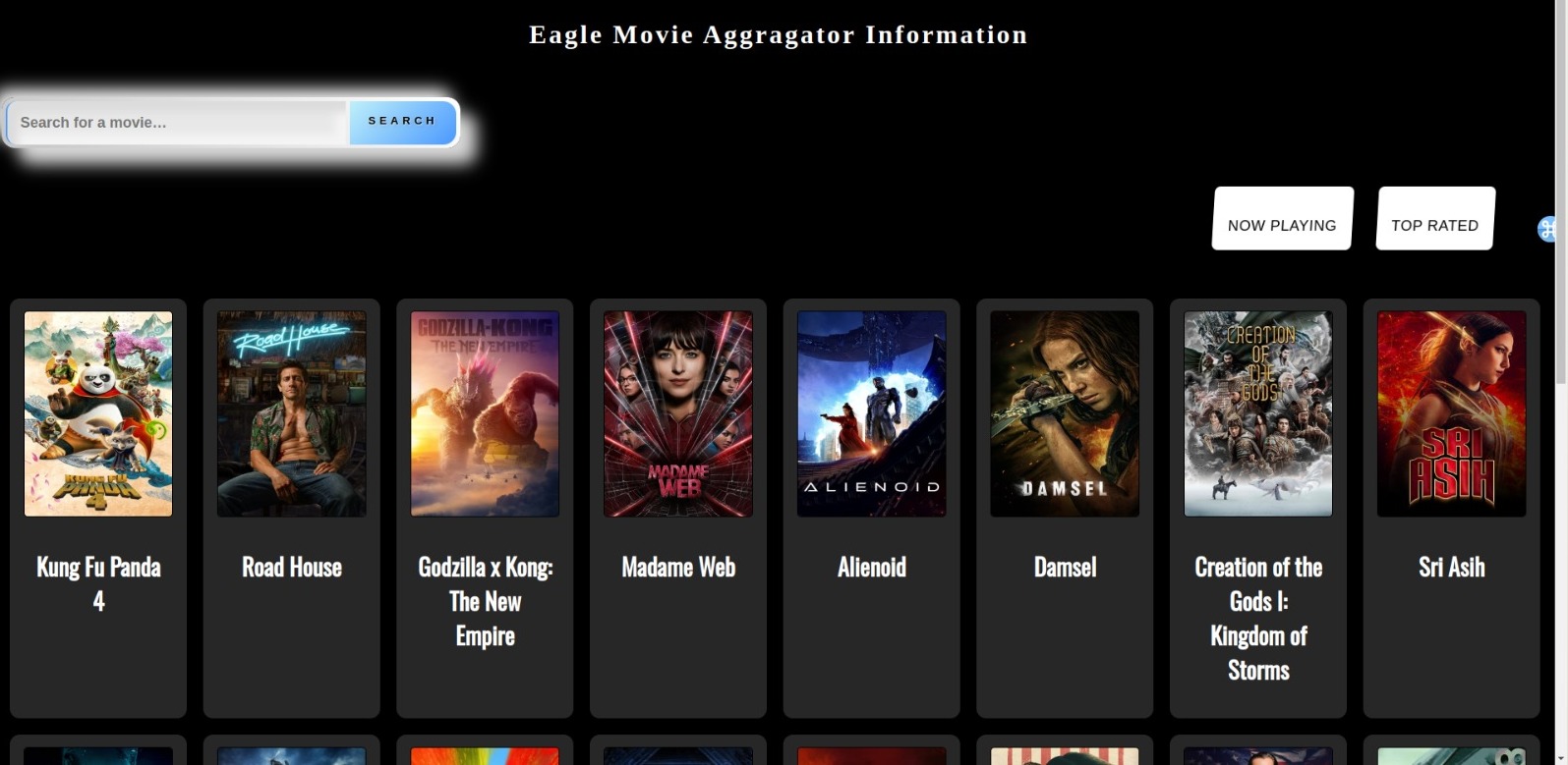 Movie info Aggre Application